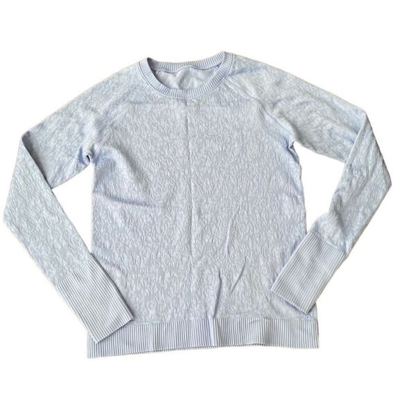 Lululemon Rest Less Pullover Hydrangea Blue 10 W3ATBS - Picture 2 of 7